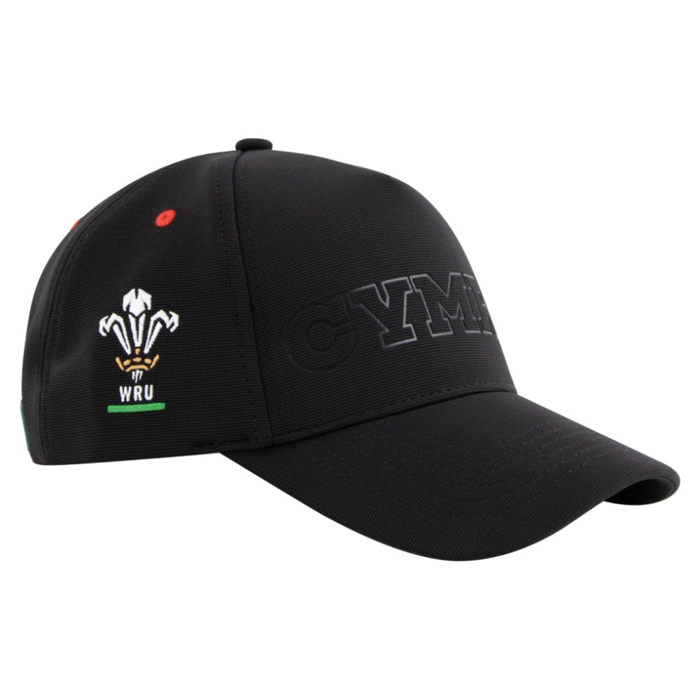 2026-2027 Wales WRU Rugby Baseball Cap (Black)_2
