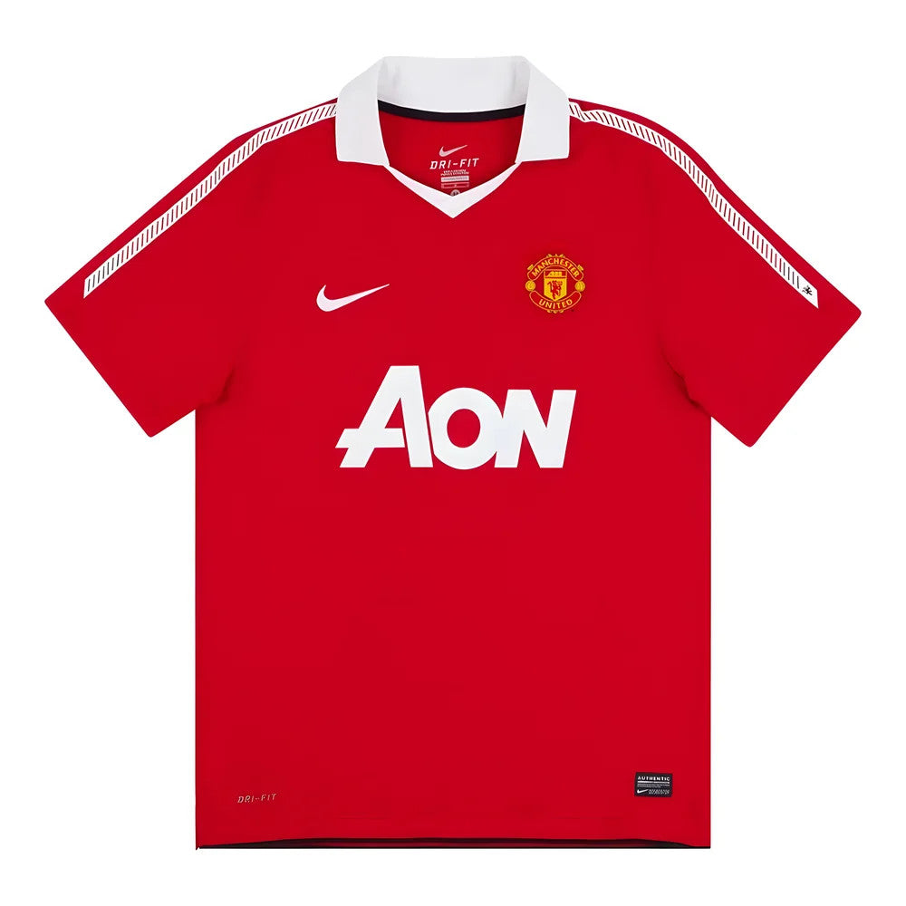 Manchester United 2010-11 Home Shirt (XXL) Scholes #18 (Very Good)_1