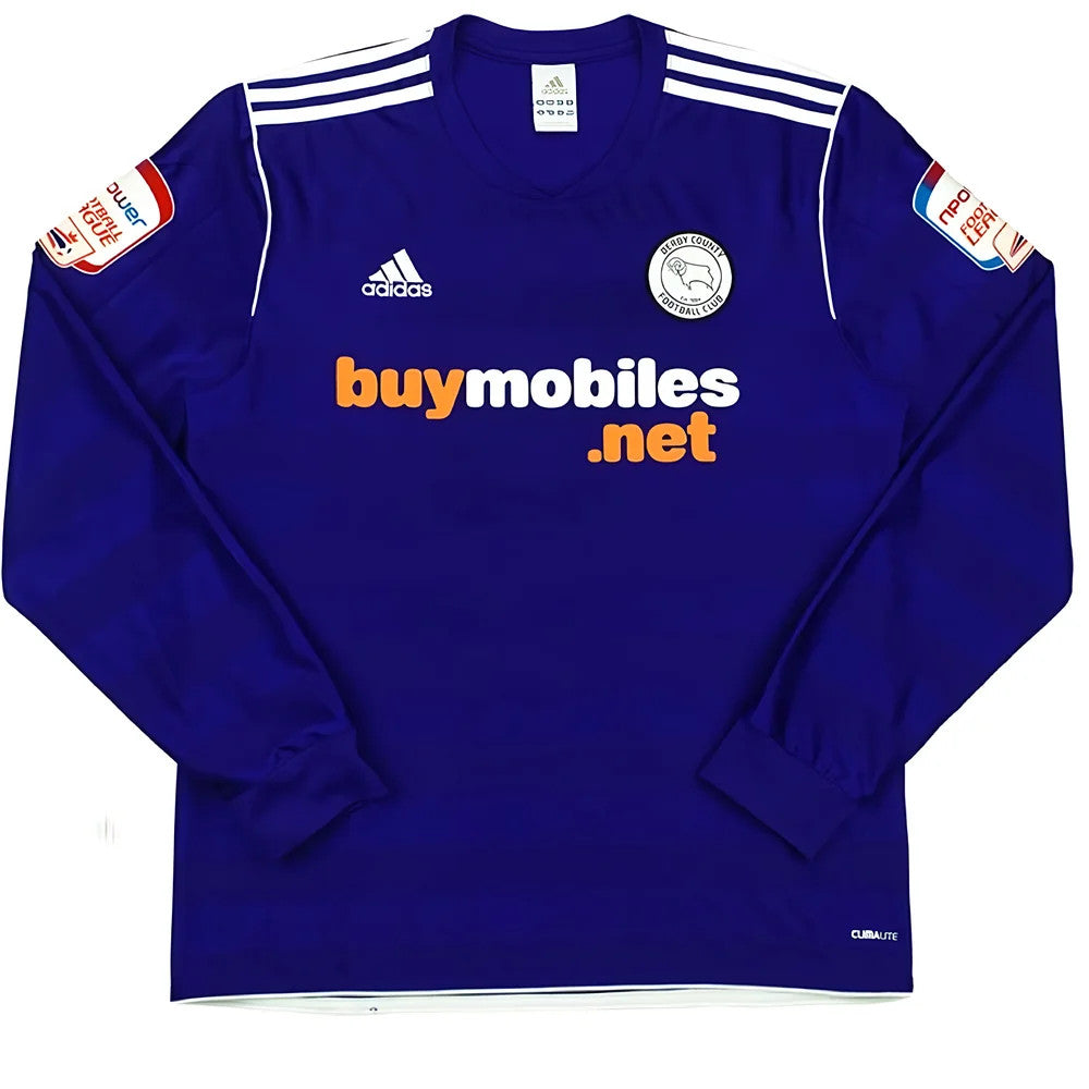 Derby County 2011-12 Away Long Sleeve Shirt (M) (Excellent)_1