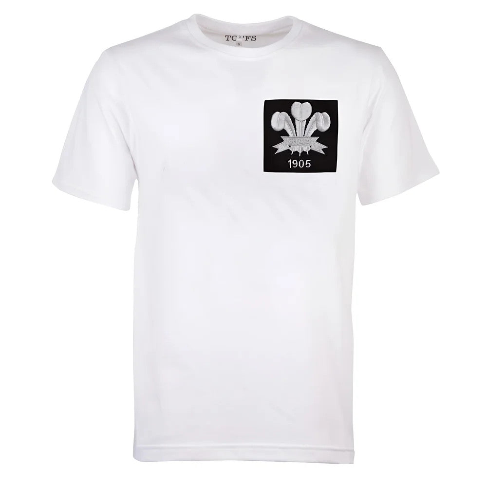 Wales Feathers 1905 White T-Shirt_1