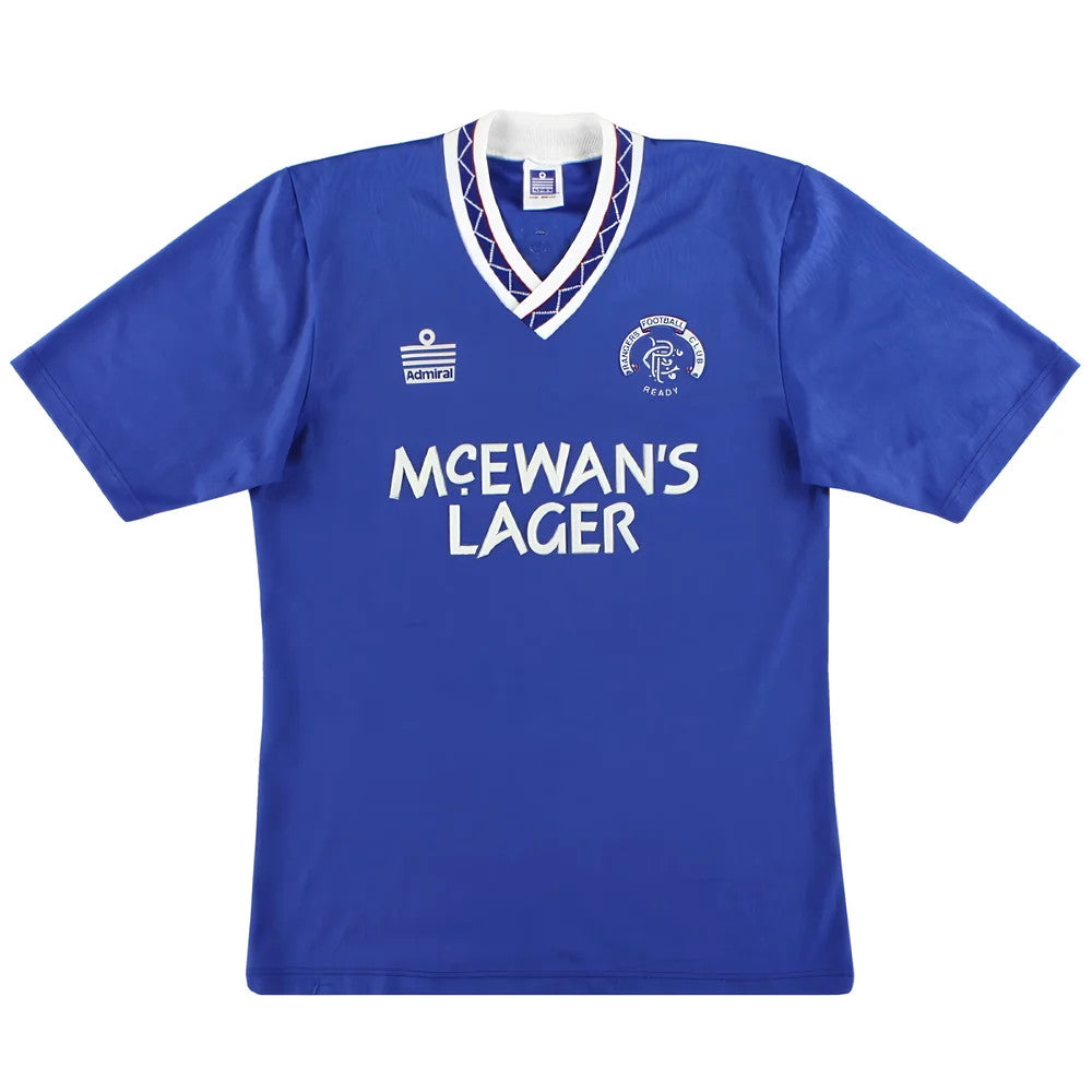 Rangers 1990-1992 Home Shirt (M) (Very Good)_1