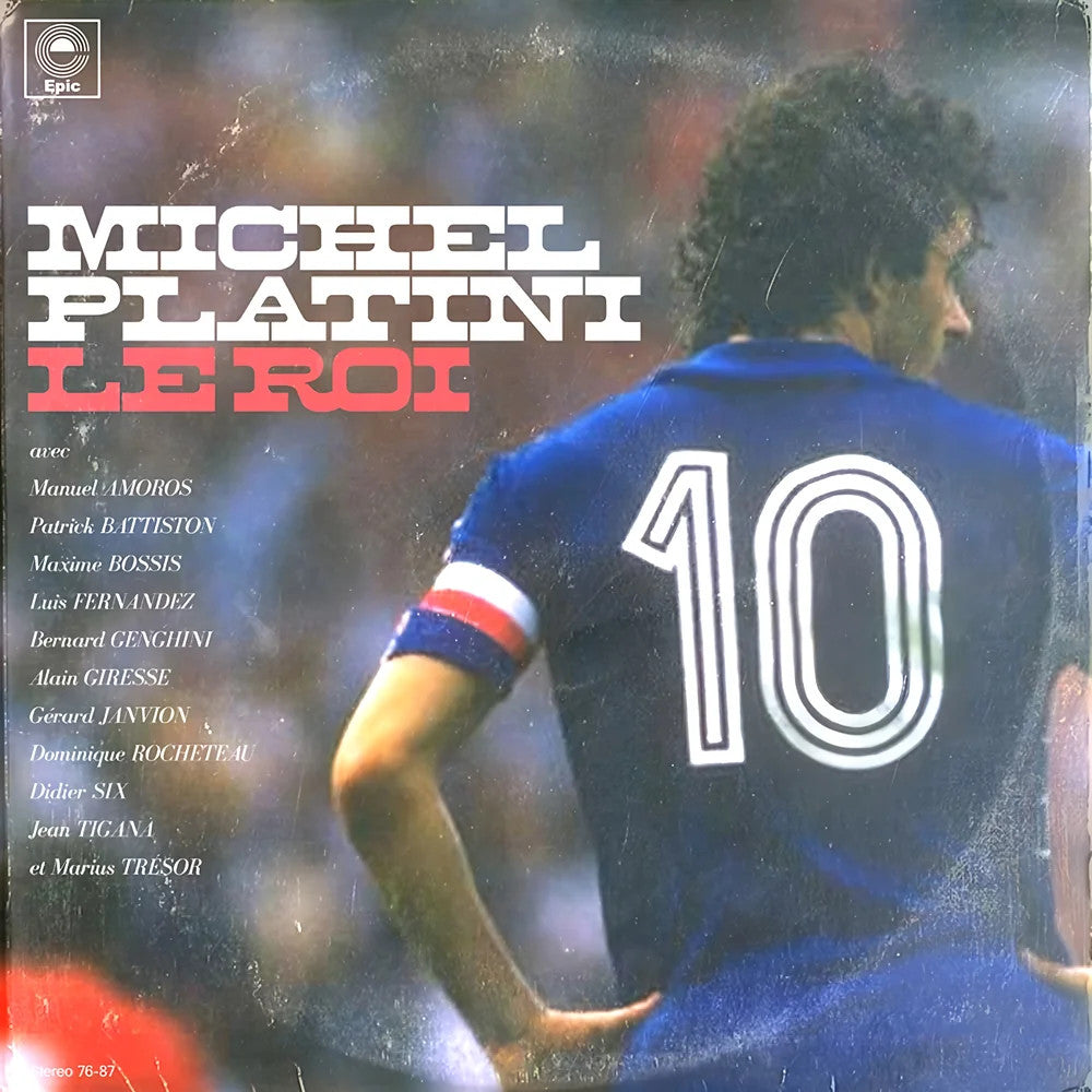 Pennarello: LPFC - Platini T-Shirt - Royal/White Ringer_1
