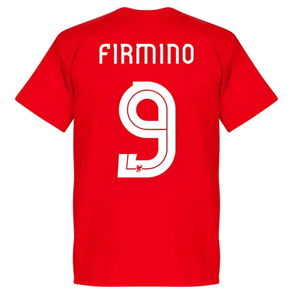 Liverpool Firmino 9 Team T-Shirt - Red_1
