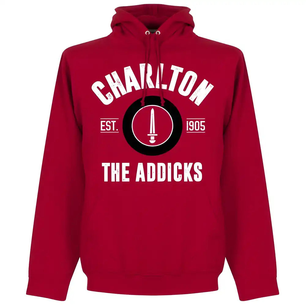 Charlton The Addicks Established Hoodie - Red_0