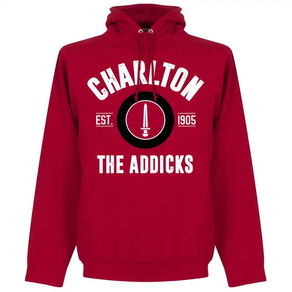 Charlton The Addicks Established Hoodie - Red_1