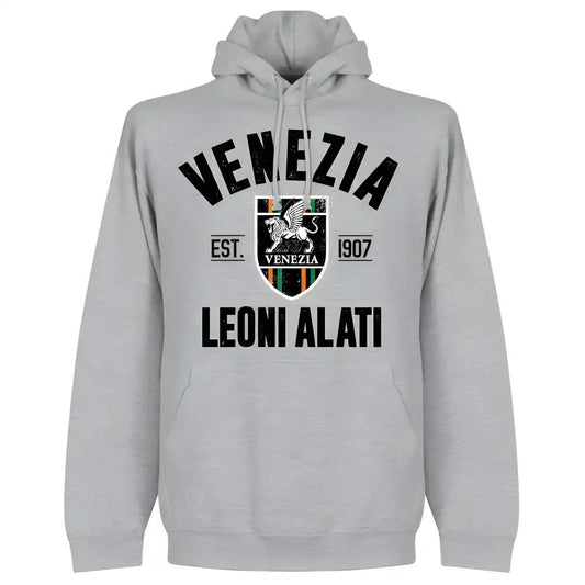 Venezia Established Hoodie - Grey Marl_0