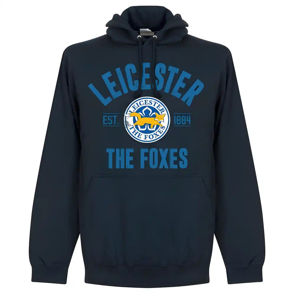 Leicester Established Hoodie - Navy_0