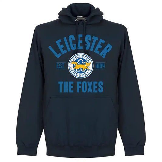 Leicester Established Hoodie - Navy_0