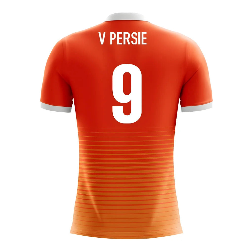 2025-2026 Holland Airo Concept Home Shirt (V. Persie 9) - Kids_4