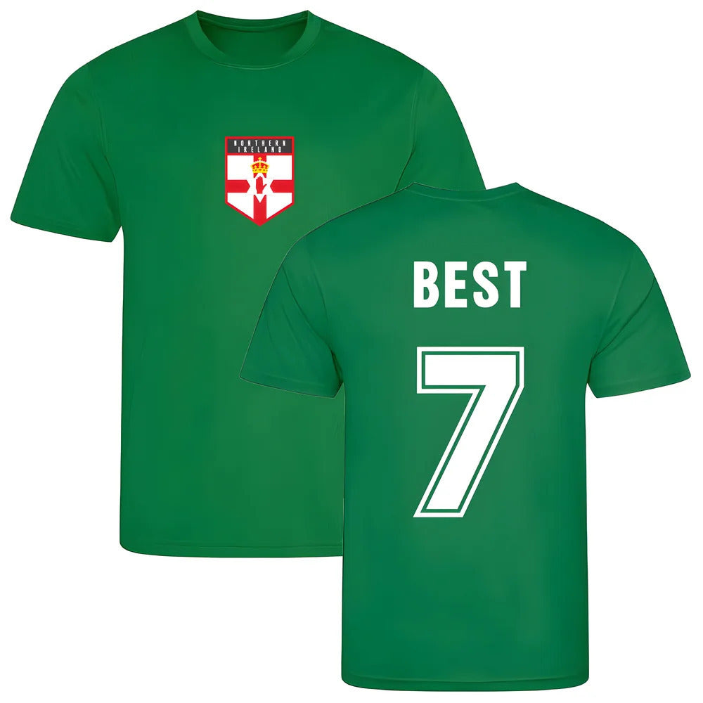 Best Northern Ireland Training Jersey (Green)_1