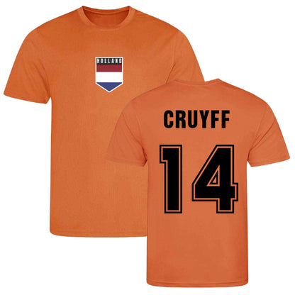 Cruyff Holland Training Jersey (Orange)_0