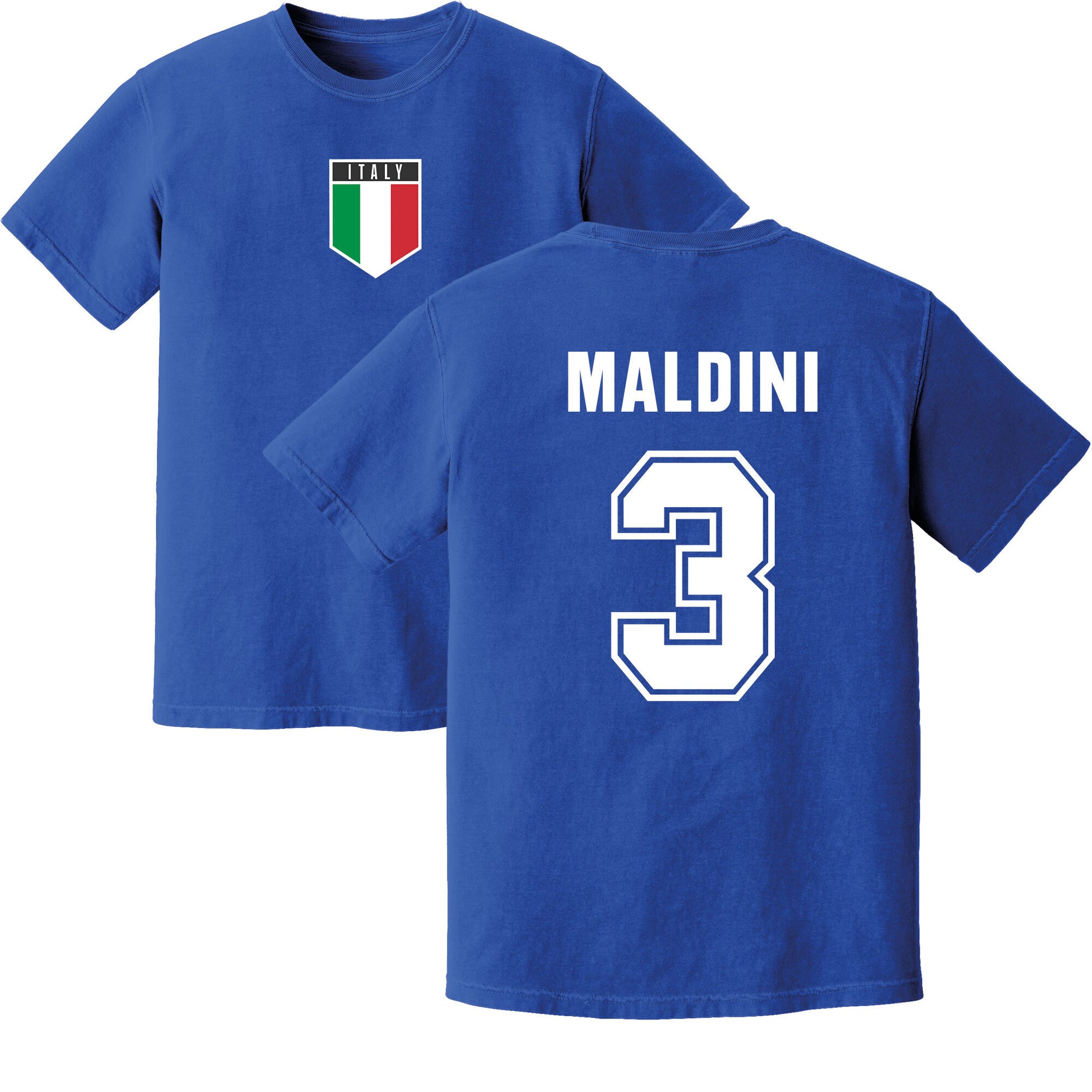 Maldini Italy Training Jersey (Blue)_0