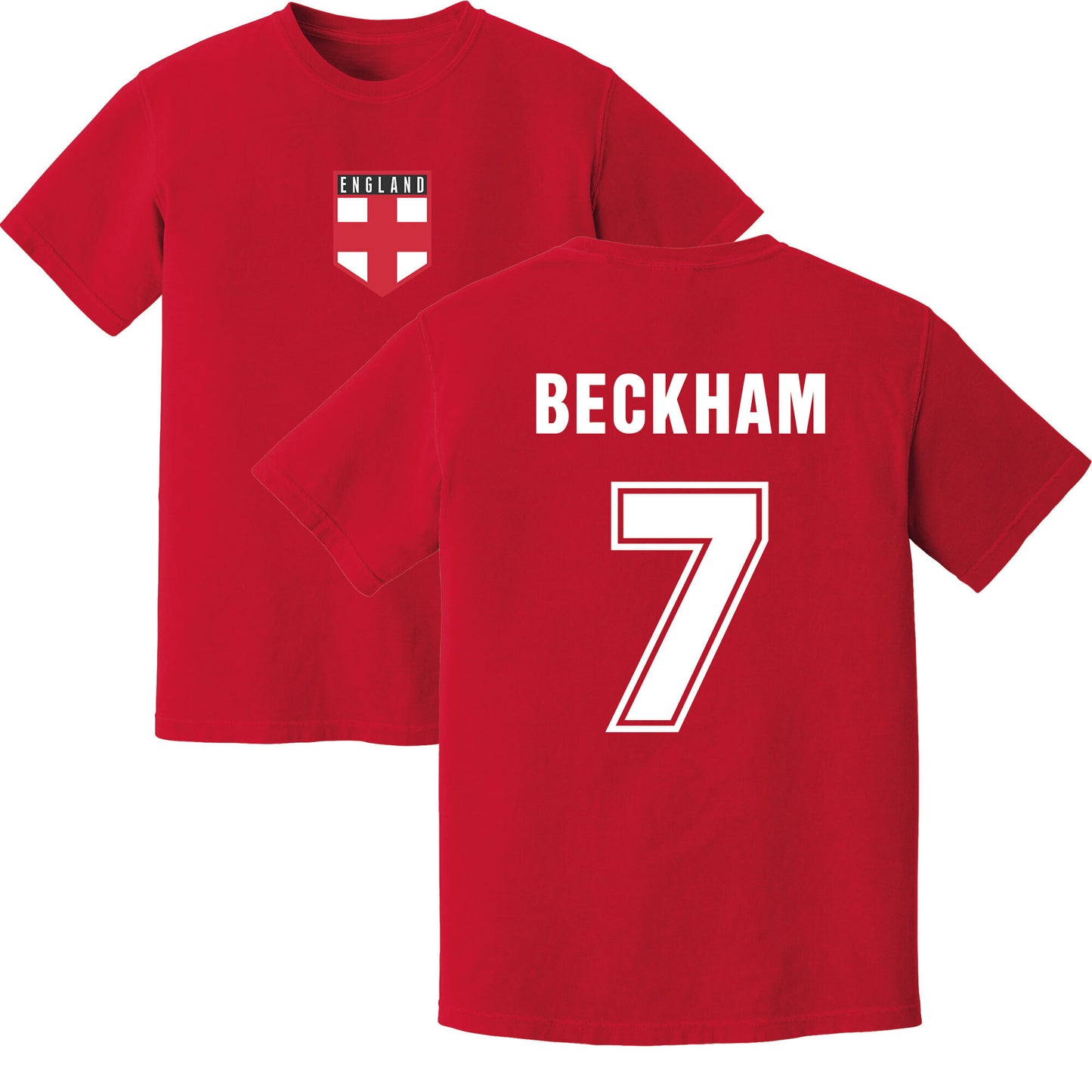 Beckham England Training Jersey (Red)_1