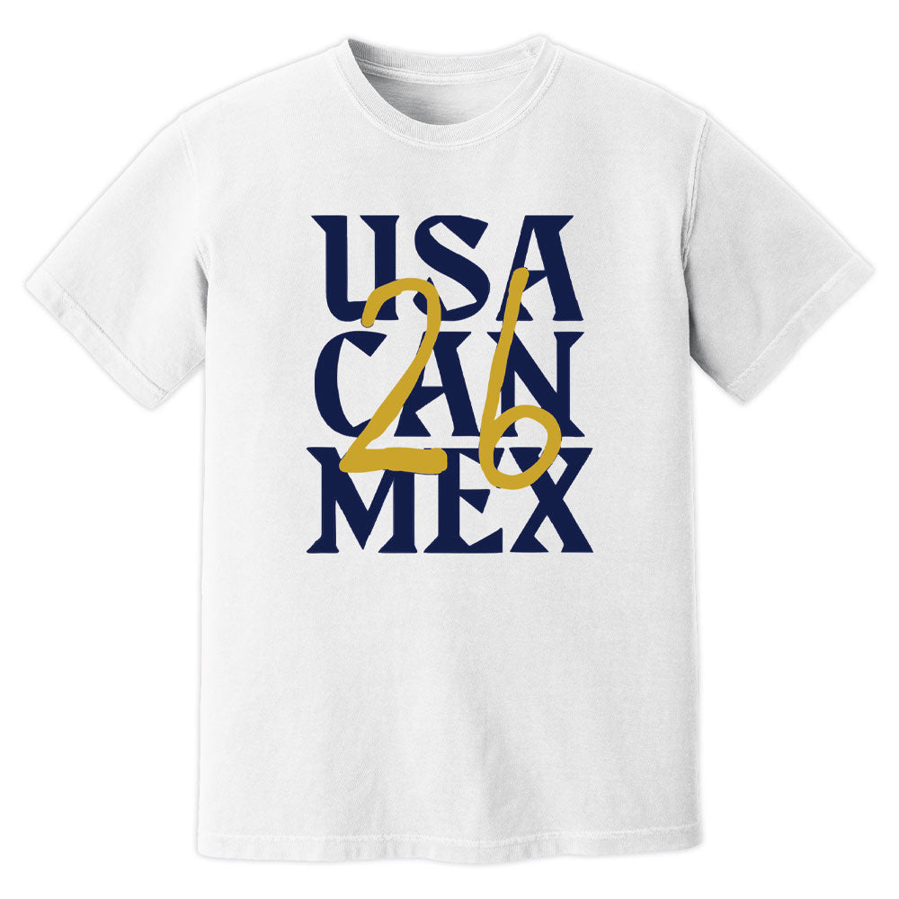USACANMEX 26 Scotland T-Shirt (White)_1