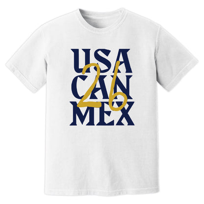 USACANMEX 26 Scotland T-Shirt (White)_1