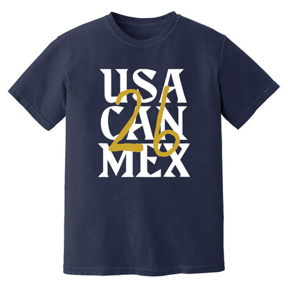 USACANMEX 26 Scotland T-Shirt (Navy)_0