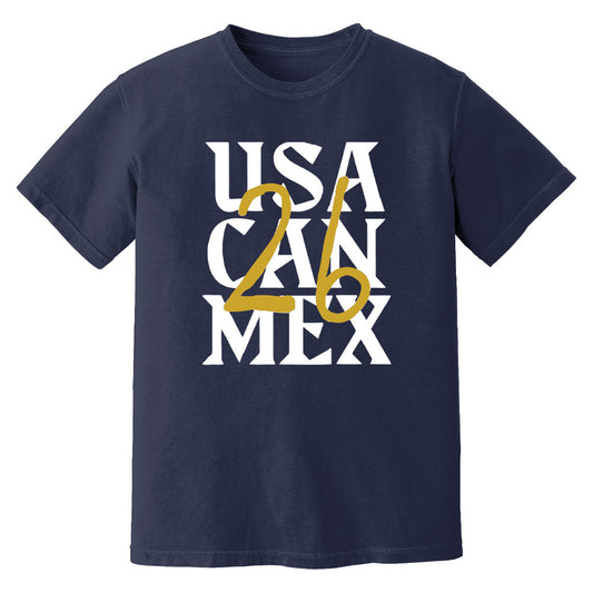 USACANMEX 26 Scotland T-Shirt (Navy)_0