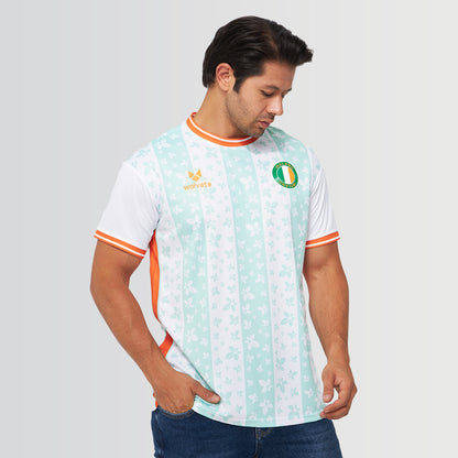 Ireland Legacy Football Jersey White (Wolvate) Adult Short Sleeve_0