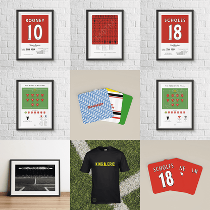 Manchester Reds vs Munich 1999 Champions League Final Print