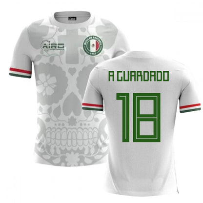 2025-2026 Mexico Away Concept Football Shirt (A.Guardado 18) - Kids_3