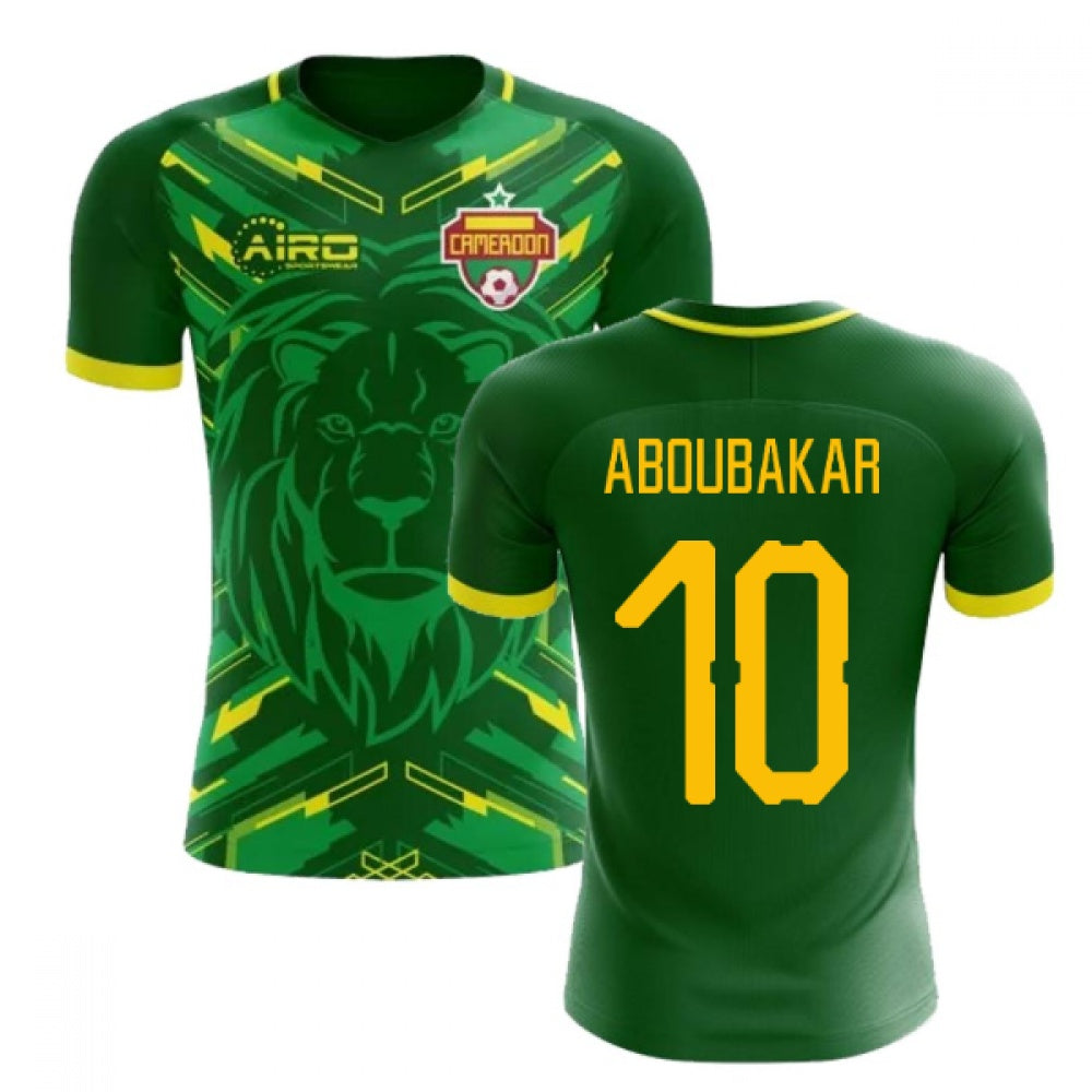 2025-2026 Cameroon Home Concept Football Shirt (Aboubakar 10) - Kids_3