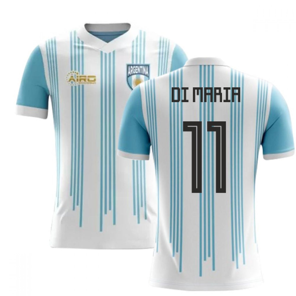 2025-2026 Argentina Home Concept Football Shirt (Di Maria 11) - Kids_3