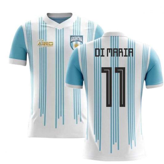 2025-2026 Argentina Home Concept Football Shirt (Di Maria 11) - Kids_3
