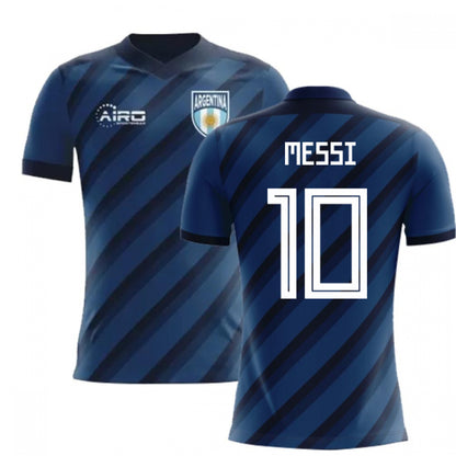 2025-2026 Argentina Away Concept Football Shirt (Messi 10) - Kids_4