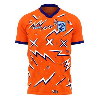  2025-2026 Netherlands Home Pre-Match Concept Shirt Kids Short Sleeve_1