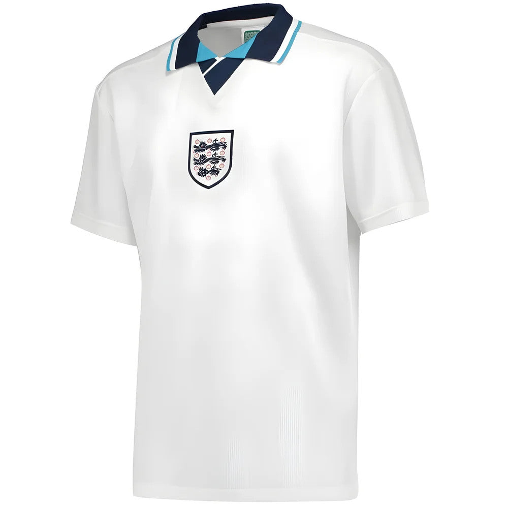 Score Draw England Euro 1996 Home Shirt (Gascoigne 8)_3