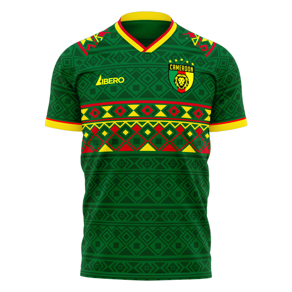 Cameroon 2026-2027 Home Concept Kit (Libero) Adult Short Sleeve_1