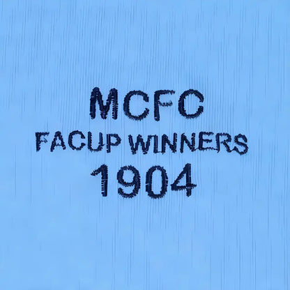 Manchester City 1904 FA Cup Winners Retro Football Shirt_1