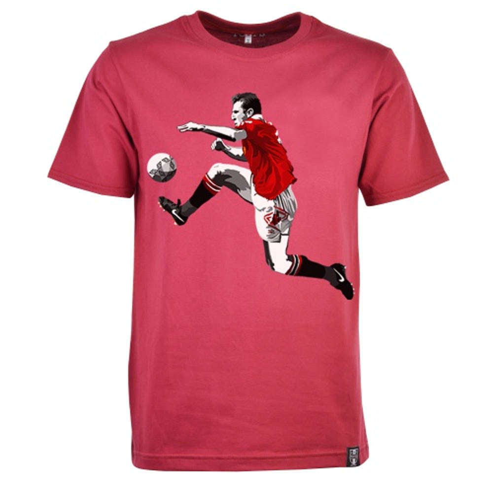 Manchester Reds Retro Cantona T-Shirt (Maroon)_1