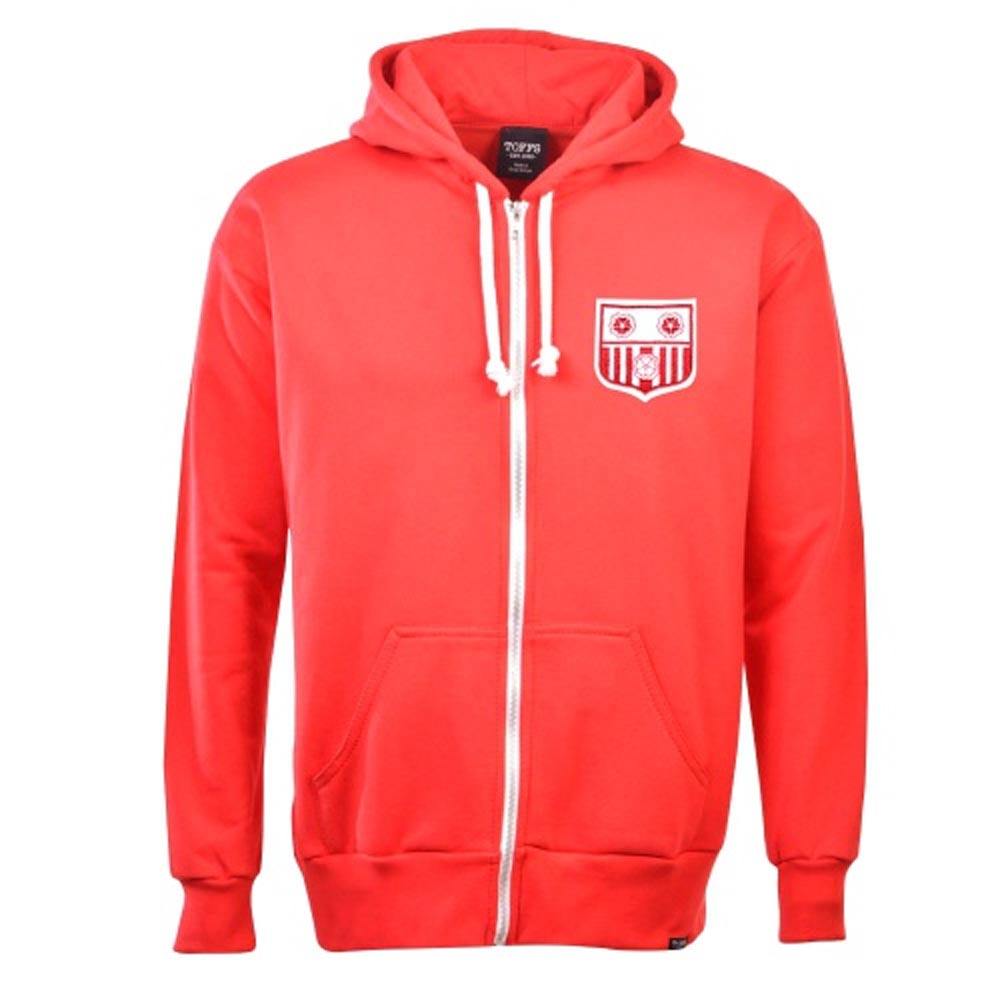 Southampton 1960s Style Retro Zipped Hoodie_1
