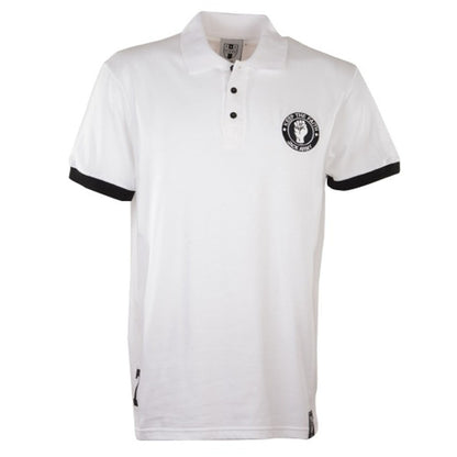 Swansea City Number 7 White Retro Polo Shirt_0
