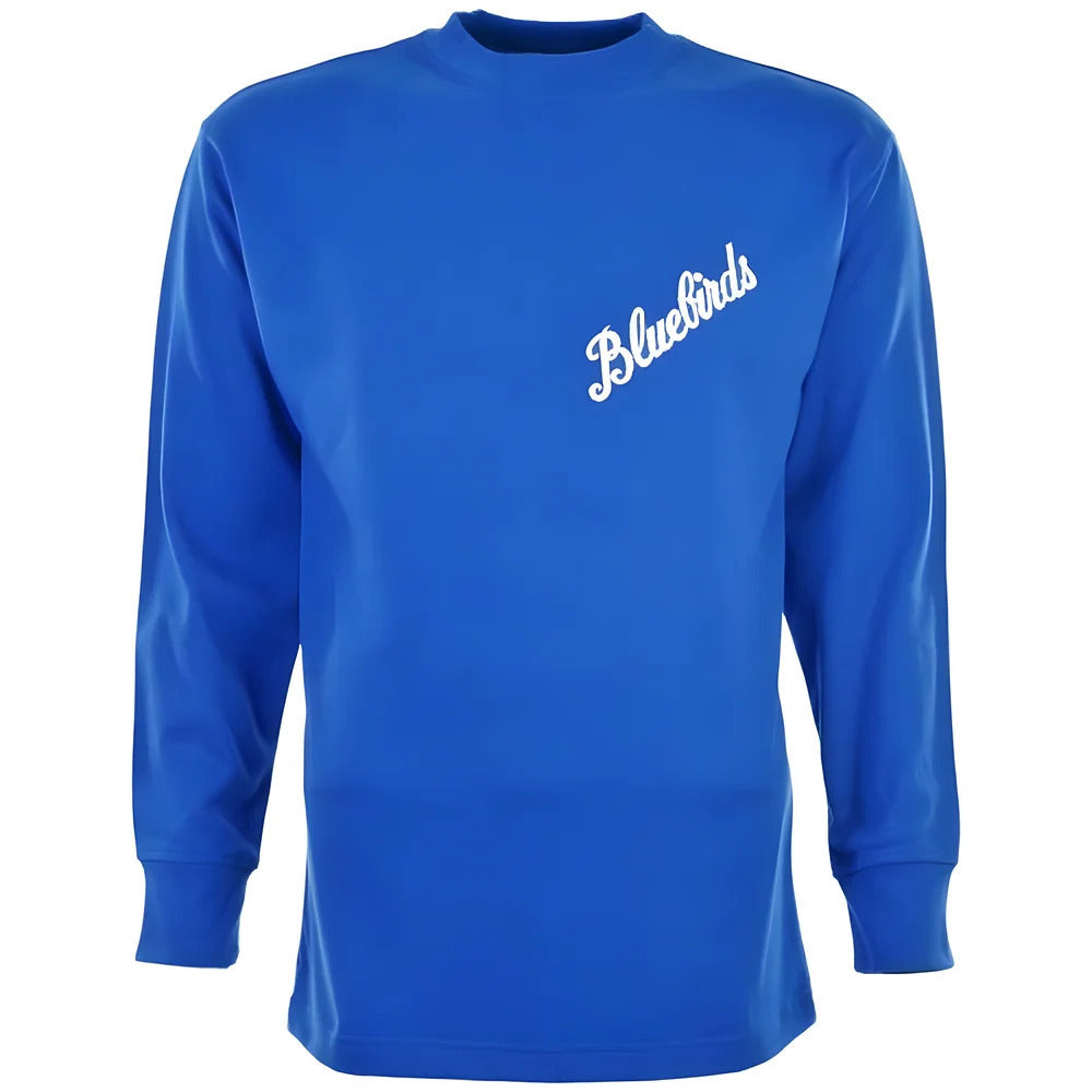 Cardiff City 1960s Bluebird Retro Football Shirt_2