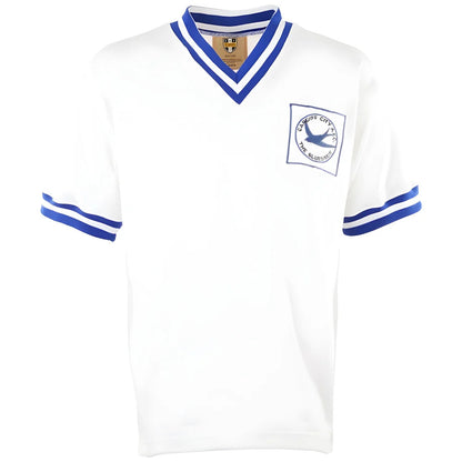 Cardiff City 1960s Away Retro Football Shirt_2