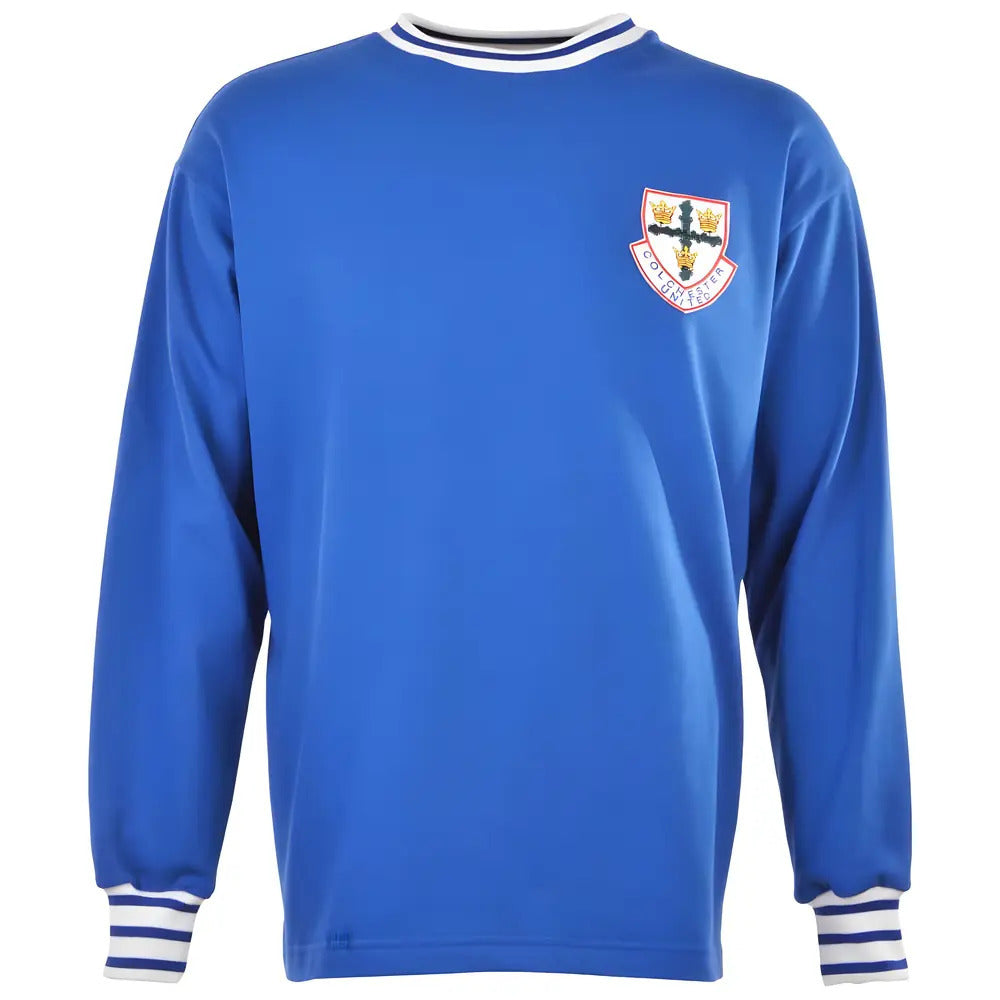 Colchester United 1970-1972 Retro Football Shirt_0