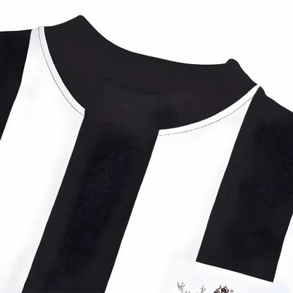 Notts County 1960s-1970s Retro Football Shirt_1