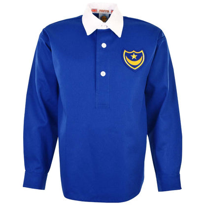 Portsmouth 1939 FA Cup Winners Retro Football Shirt_0