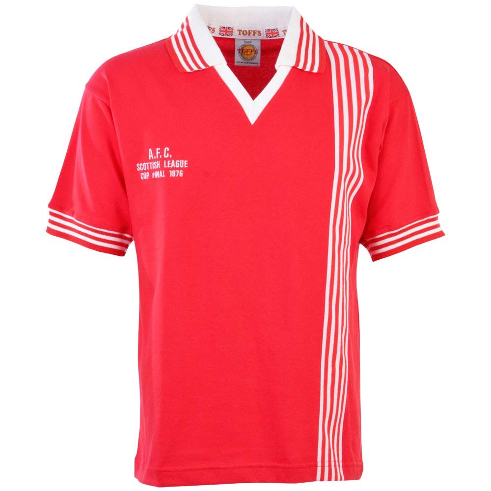 Aberdeen 1976 Scottish League Cup Final Retro Football Shirt_2