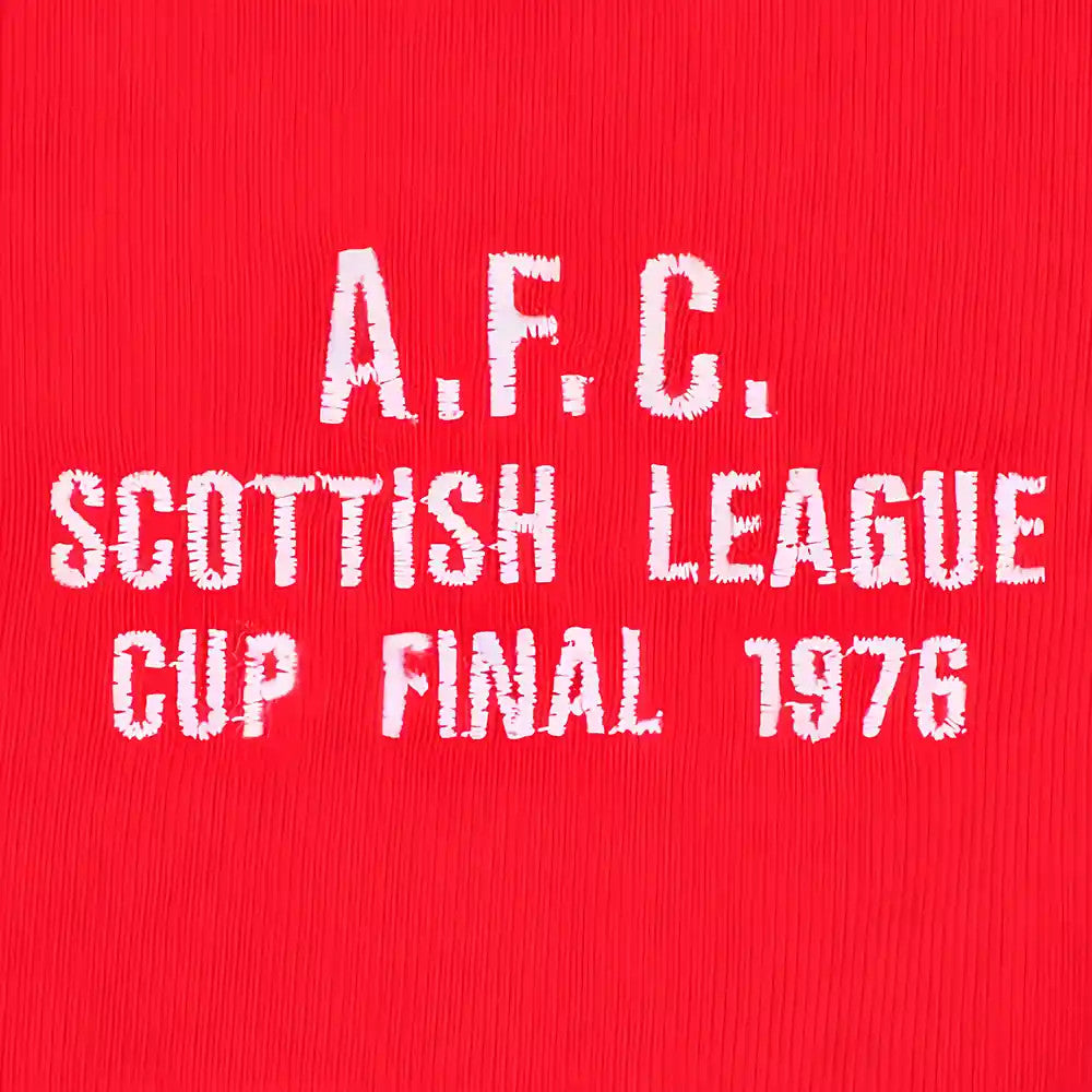 Aberdeen 1976 Scottish League Cup Final Retro Football Shirt_2