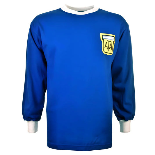 Argentina 1982 World Cup Away Retro Football Shirt_2