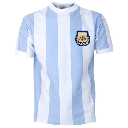 Argentina 1986 World Cup Retro Football Shirt_2