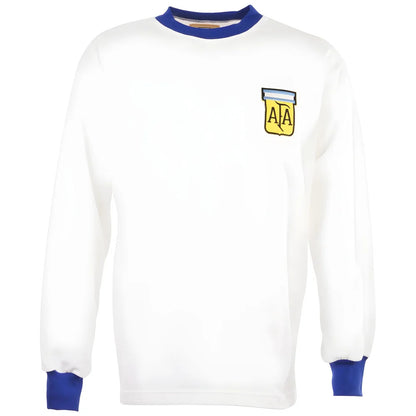 Argentina 1980s Away Retro Football Shirt_2