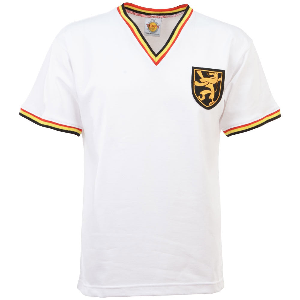 Belgium 1960s Away Retro Football Shirt_2