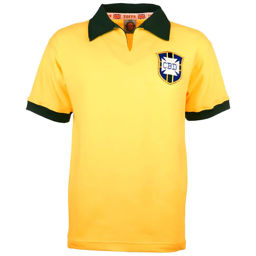 Brazil 1958 World Cup Retro Football Shirt_2