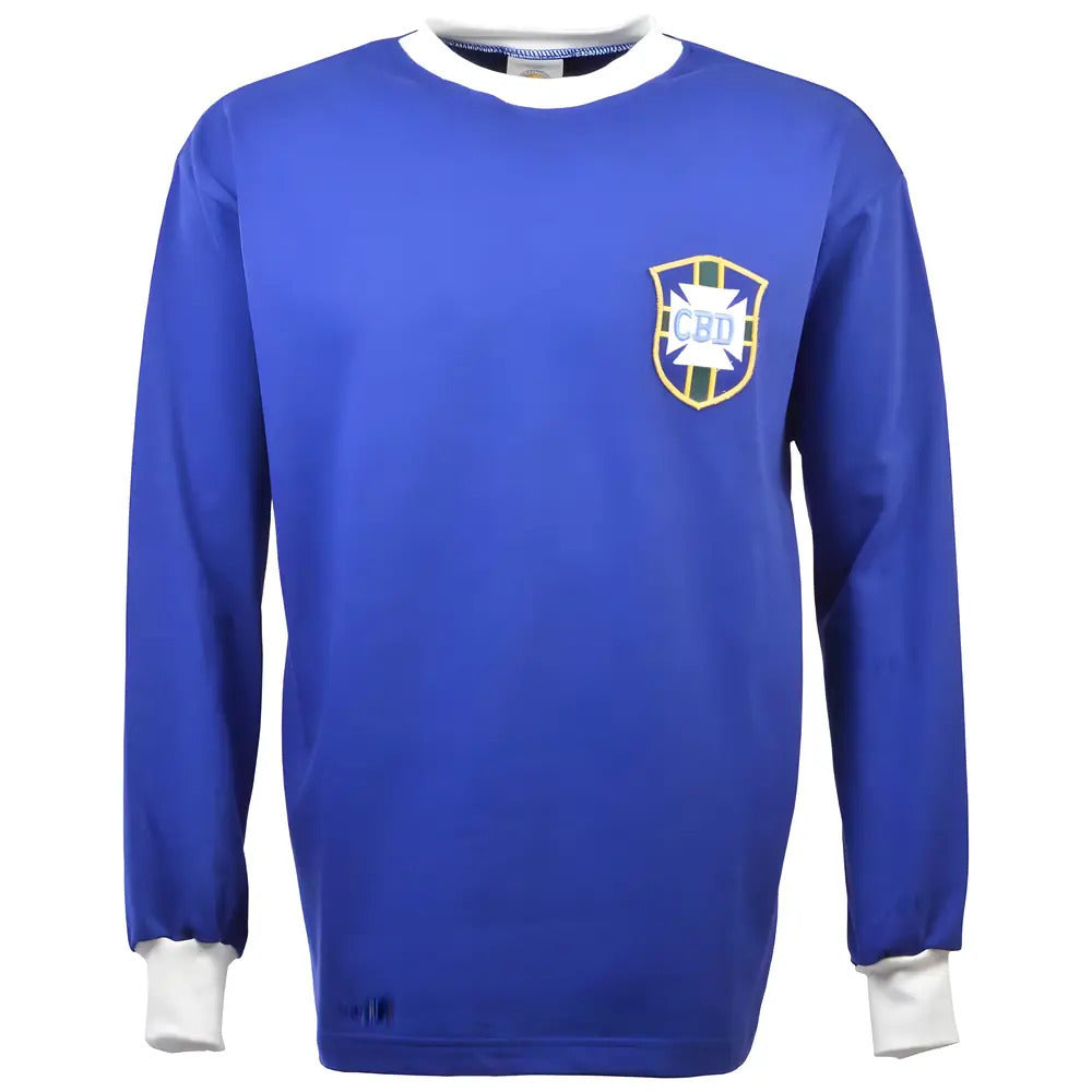 Brazil 1966 World Cup Retro Football Shirt_2