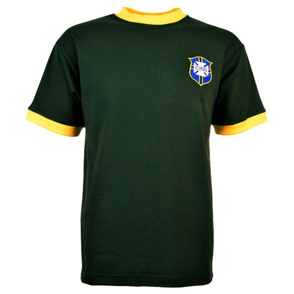 Brazil 1960s Away Retro Football Shirt_2
