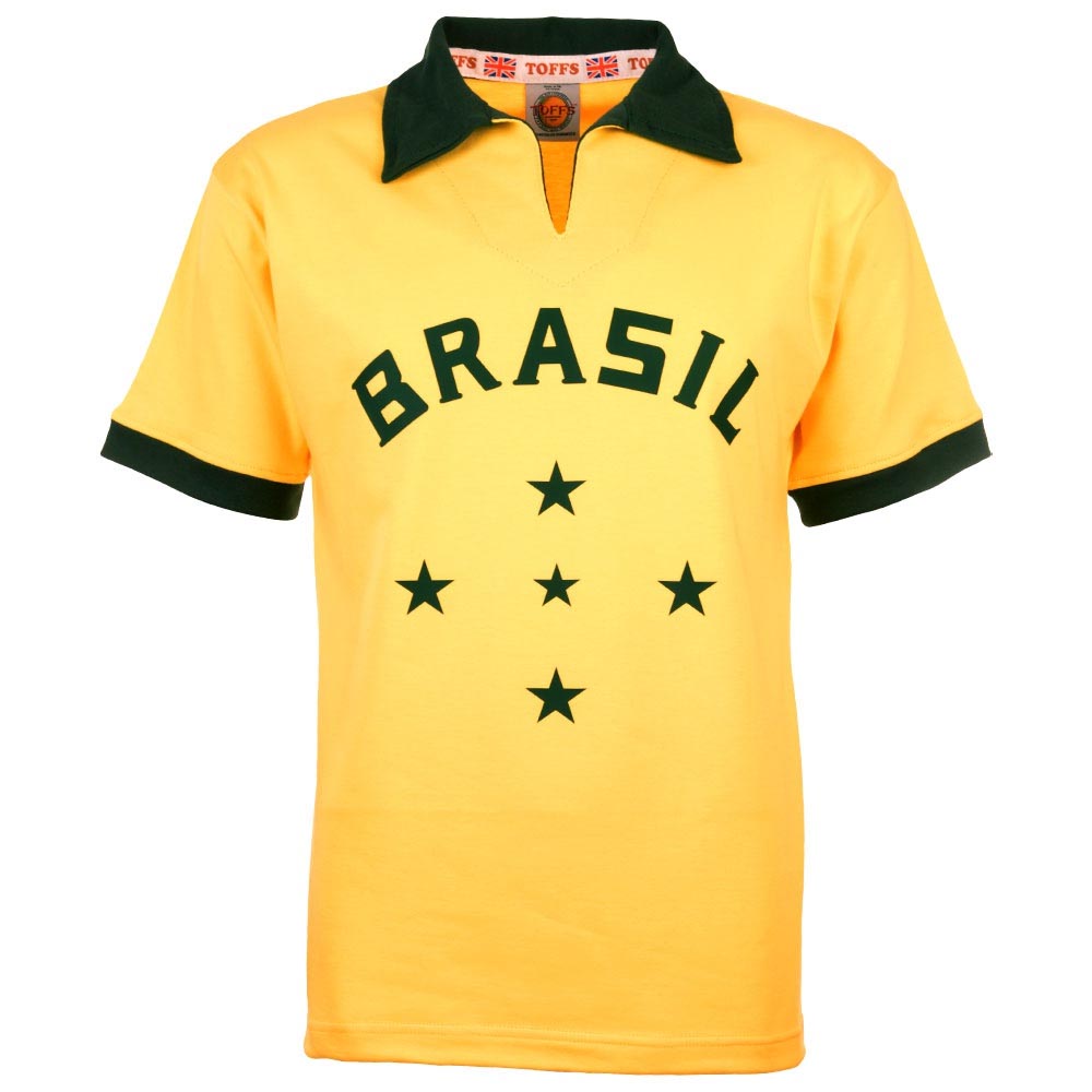 Brazil 1960 Retro Football Shirt_2